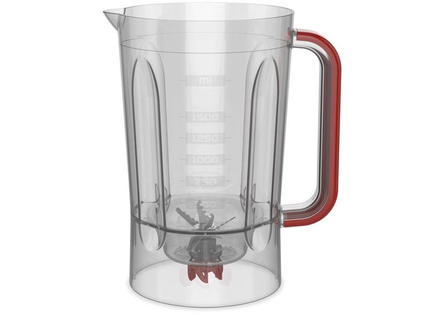 Liquidificador Britânia BLQ1280V com Filtro 4 Velocidades 1150W Vermelho