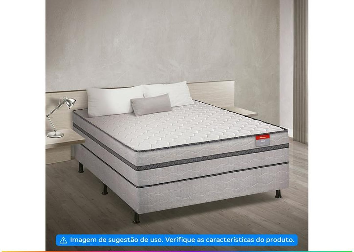 Cama Box Casal Reconflex Espuma 65x138x188cm Elos