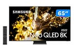 Smart TV 65” 8K Neo QLED Samsung VA Wi-Fi - Bluetooth Alexa Google Assistente 4 HDMI 3 USB
