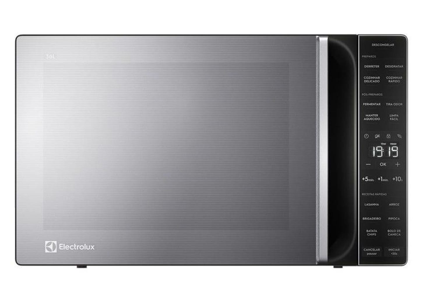 Micro-ondas Electrolux 36L Prata e Preto - Espelhado Efficient ME36S