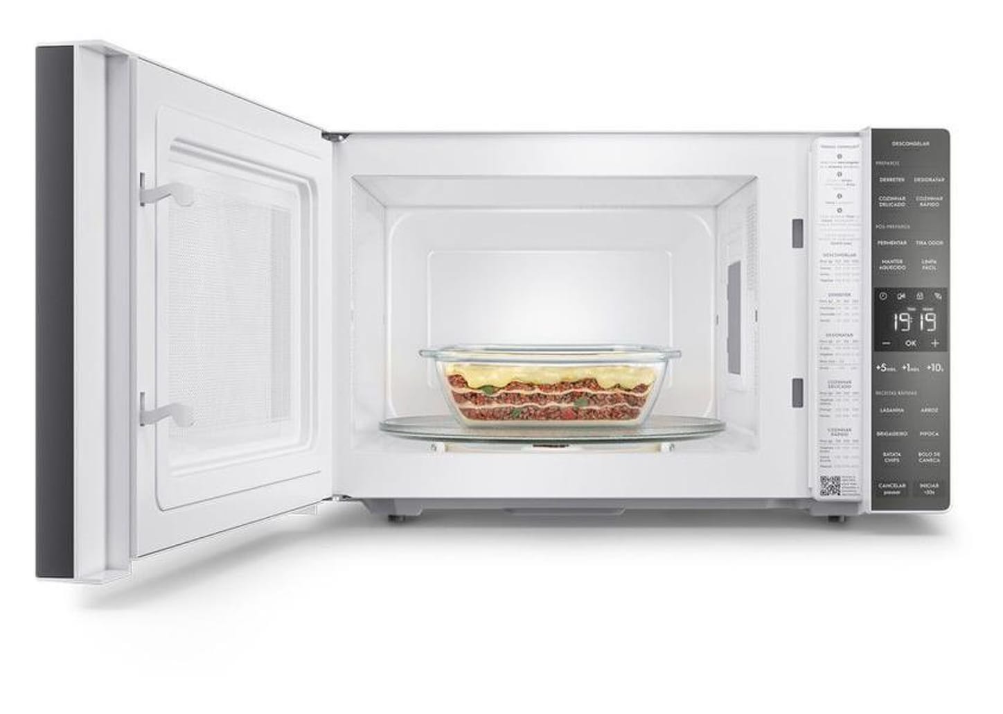 Micro-ondas Electrolux 36L Branco e Cinza ME36B