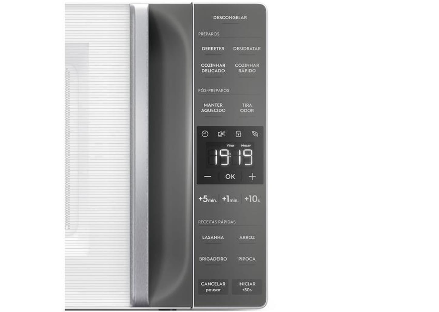 Micro-ondas Bancada Electrolux 23L Branco - Efficient ME23B