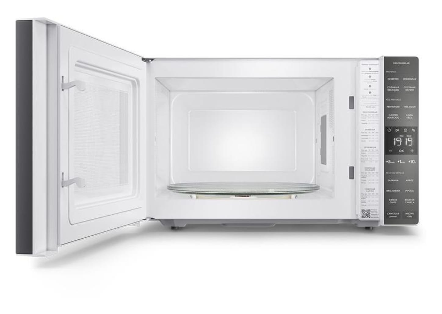 Micro-ondas Electrolux 36L Branco e Cinza ME36B