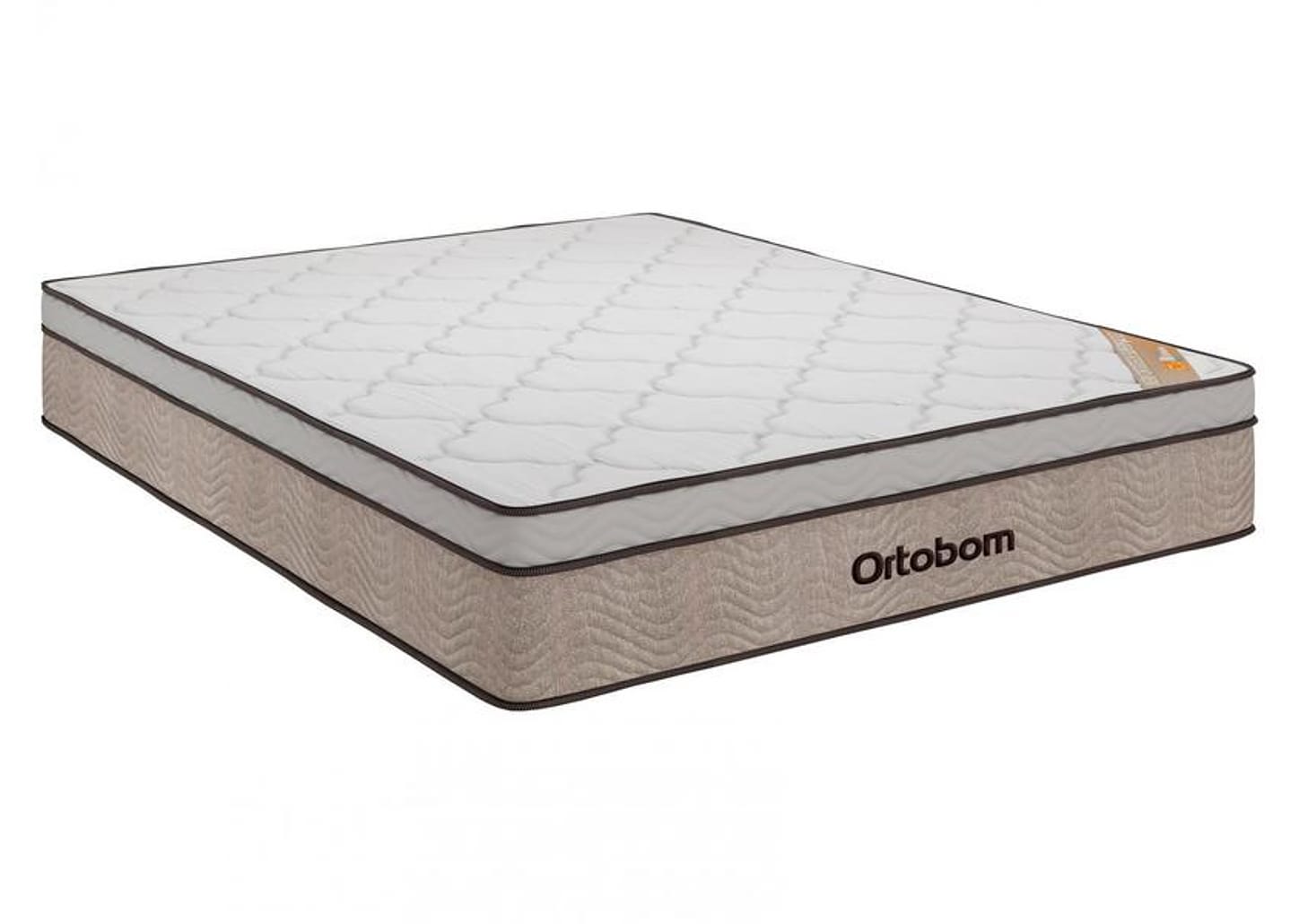Colchão Queen Ortobom de Mola 30x158x198cm - New Ortotech