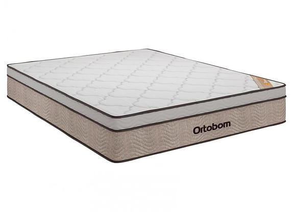 Colchão Queen Ortobom de Mola 30x158x198cm - New Ortotech