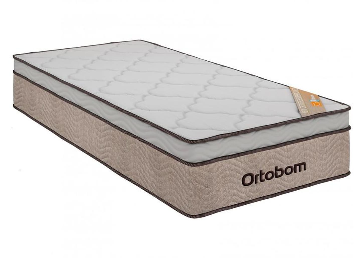 Colchão Solteiro Ortobom de Mola 30x88x188cm - New Ortotech
