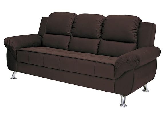 Sofá 3 Lugares Suede Marselha Linoforte