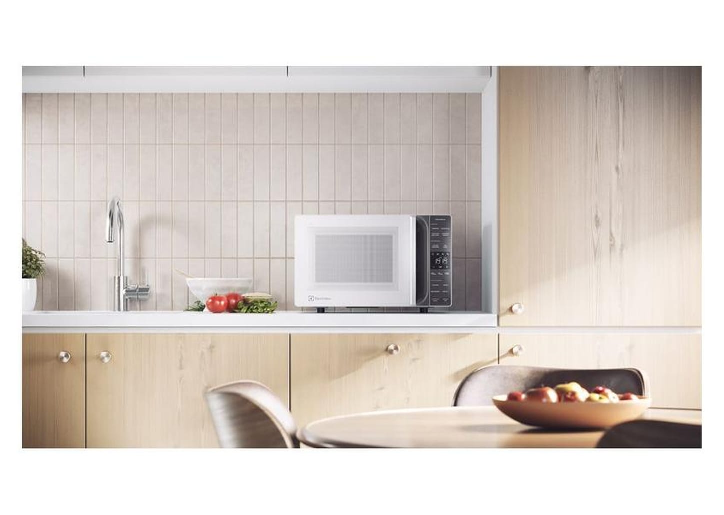Micro-ondas Electrolux 23L Branco Efficient - ME23B