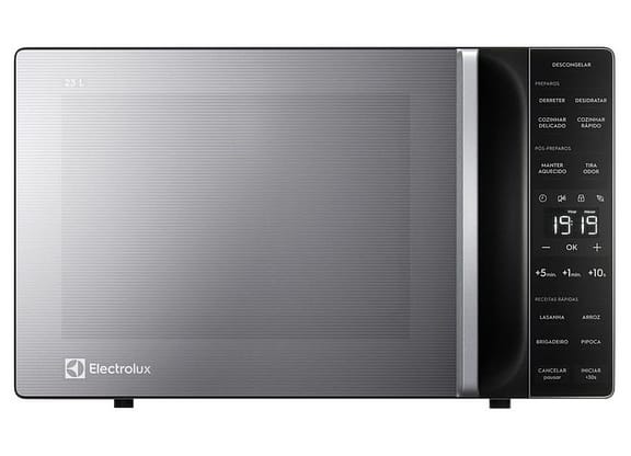 Micro-ondas Electrolux 23L Prata Efficient - ME23S