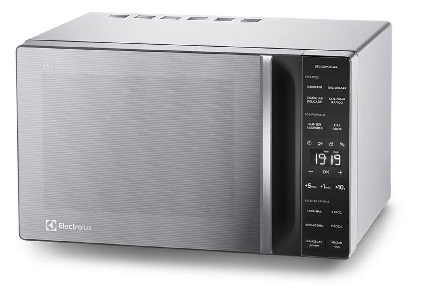 Micro-ondas Electrolux 23L Prata Efficient - ME23S