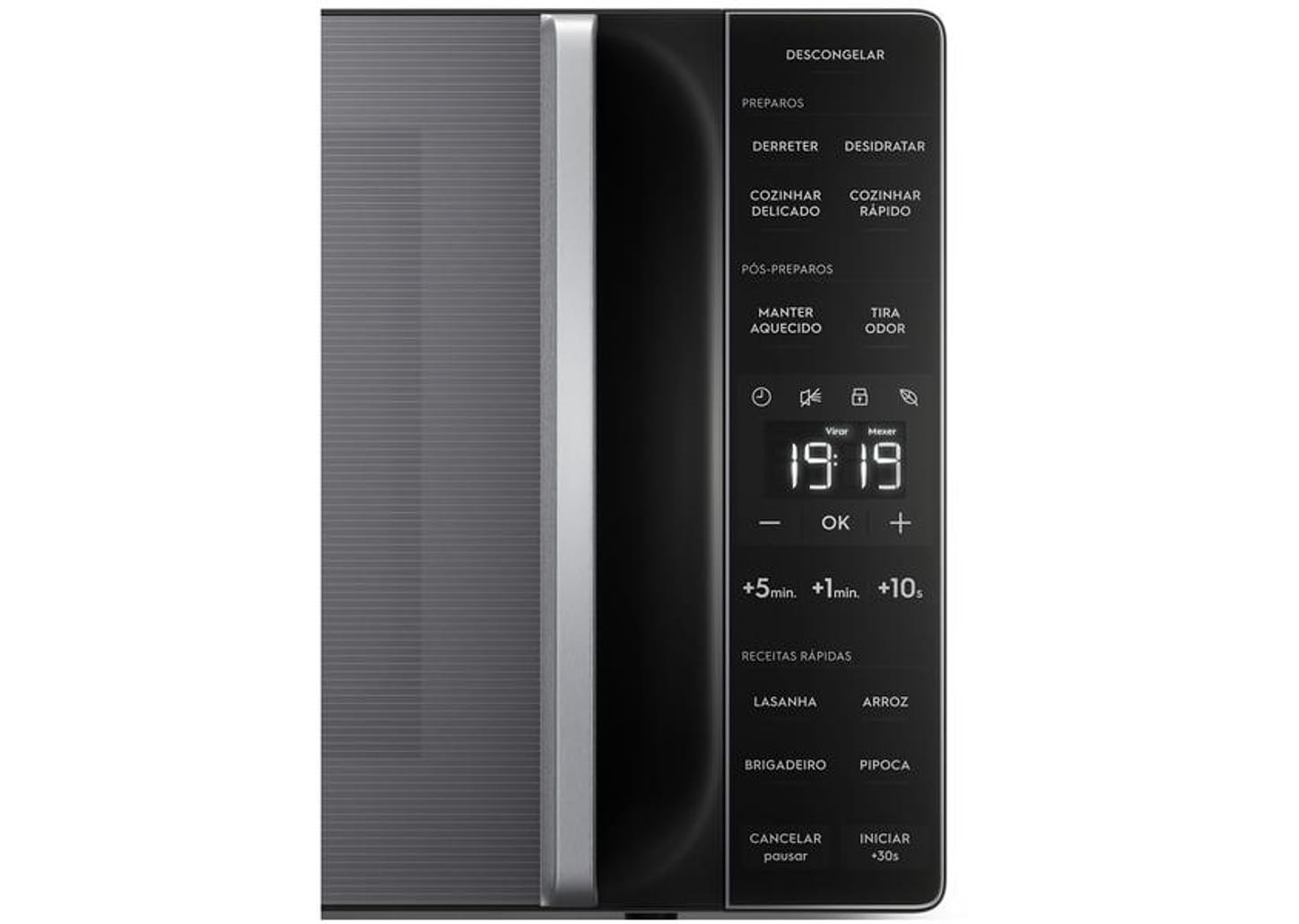 Micro-ondas Electrolux 23L Prata Efficient - ME23S