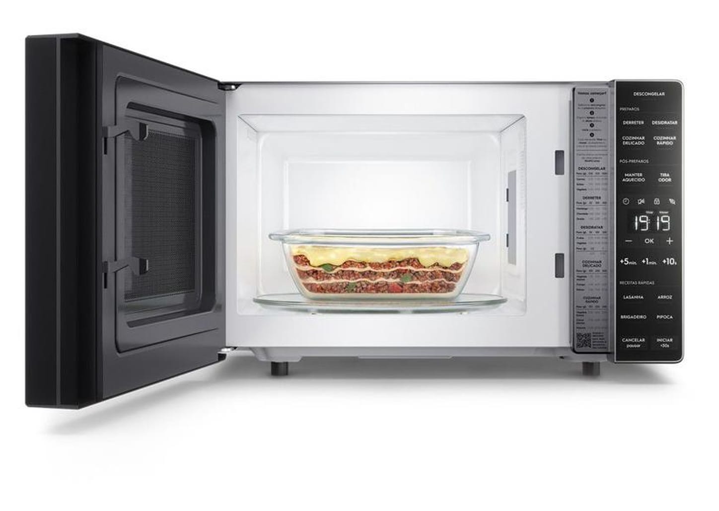 Micro-ondas Electrolux 23L Prata Efficient - ME23S