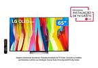 Smart TV 65” 4K OLED LG ThinQ OLED65C2PSA 120Hz - Wi-Fi Bluetooth Alexa Google Assistente 4 HDMI
