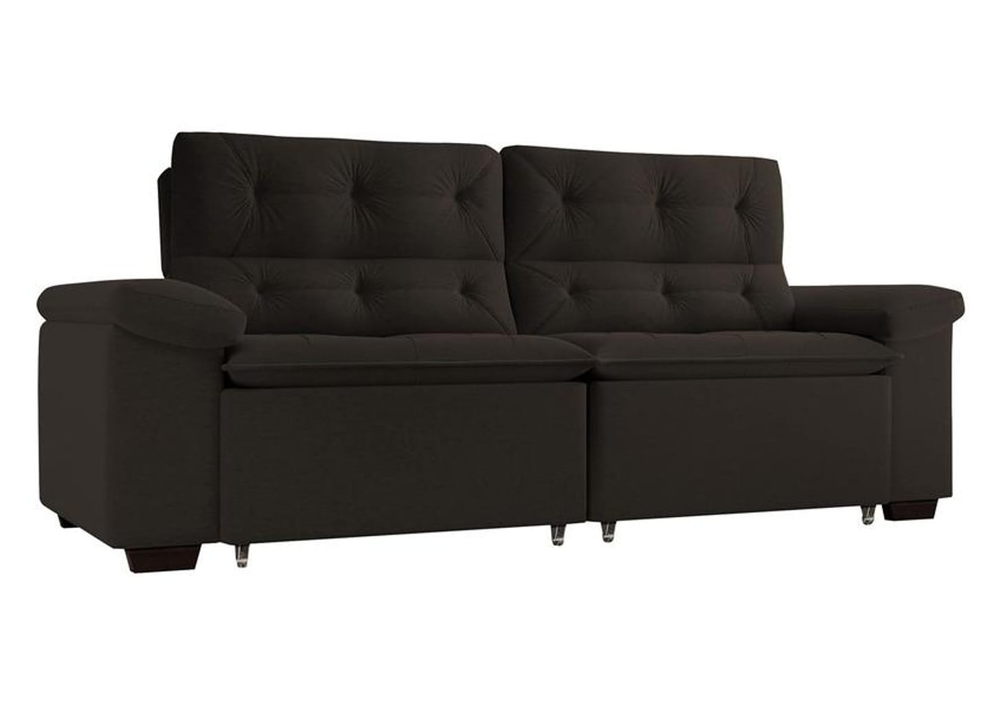 Sofá Retrátil Reclinável 4 Lugares Veludo Phormatta Costa Rica SMP