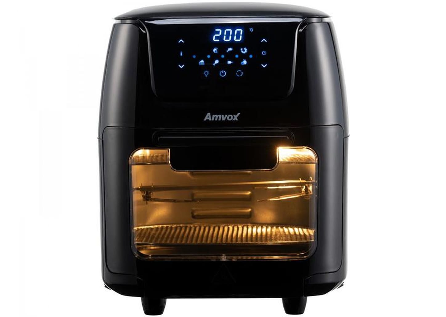 Fritadeira Elétrica sem Óleo/Air Fryer Amvox - Arf 1222 Oven Preta