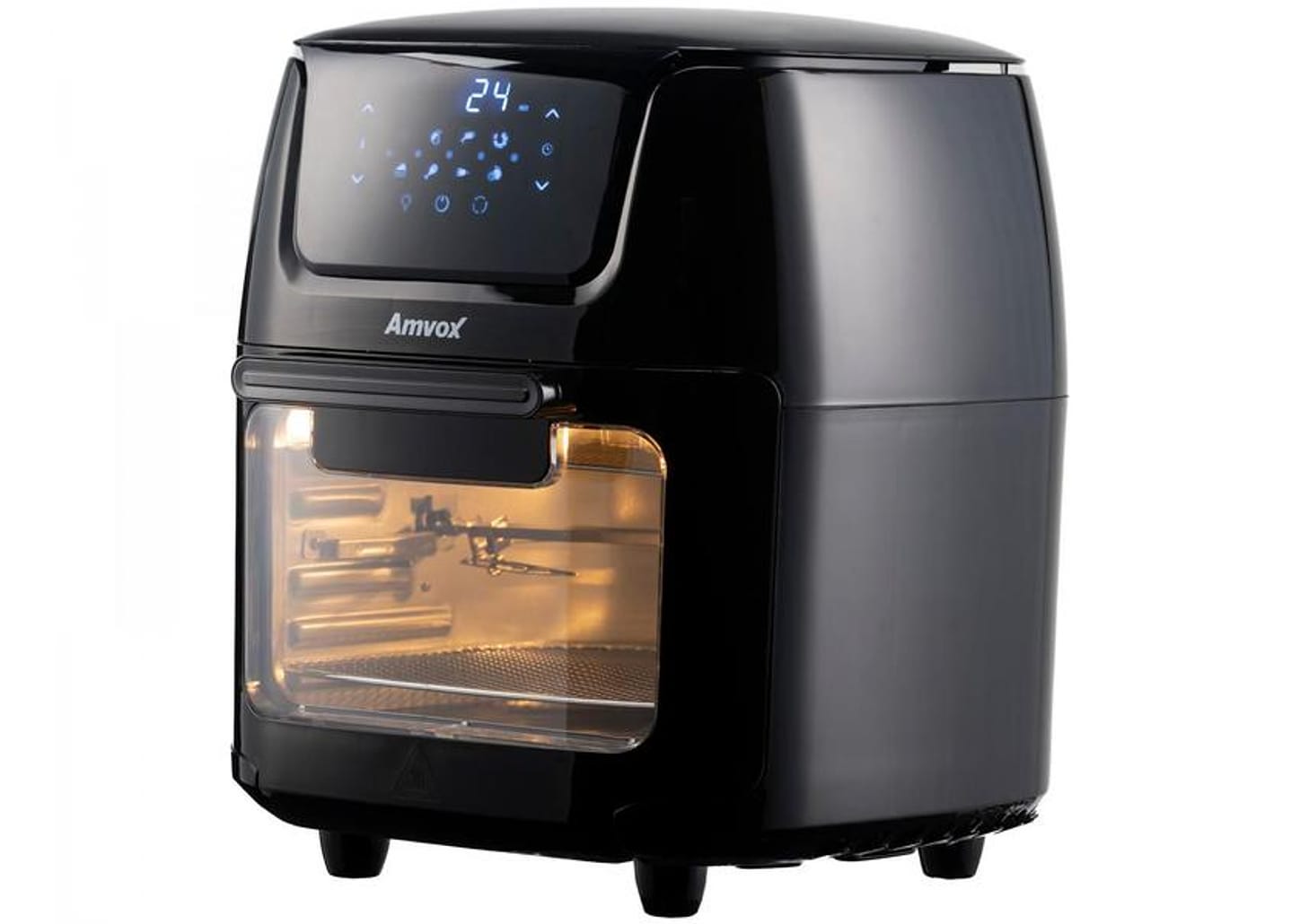 Fritadeira Elétrica sem Óleo/Air Fryer Amvox - Arf 1222 Oven Preta