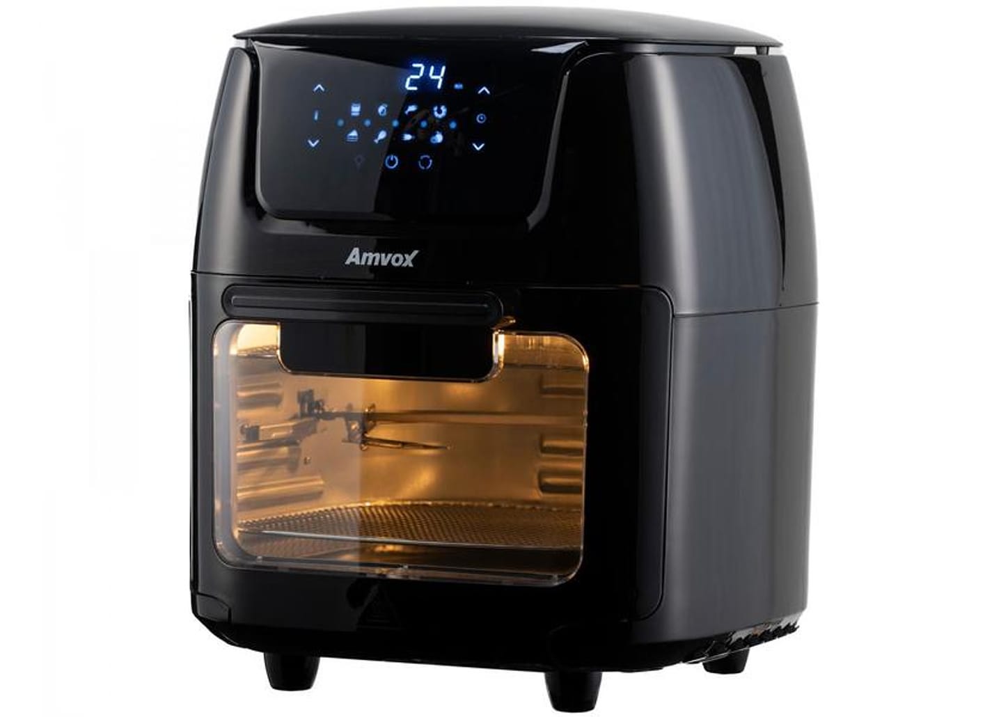 Fritadeira Elétrica sem Óleo/Air Fryer Amvox - Arf 1222 Oven Preta