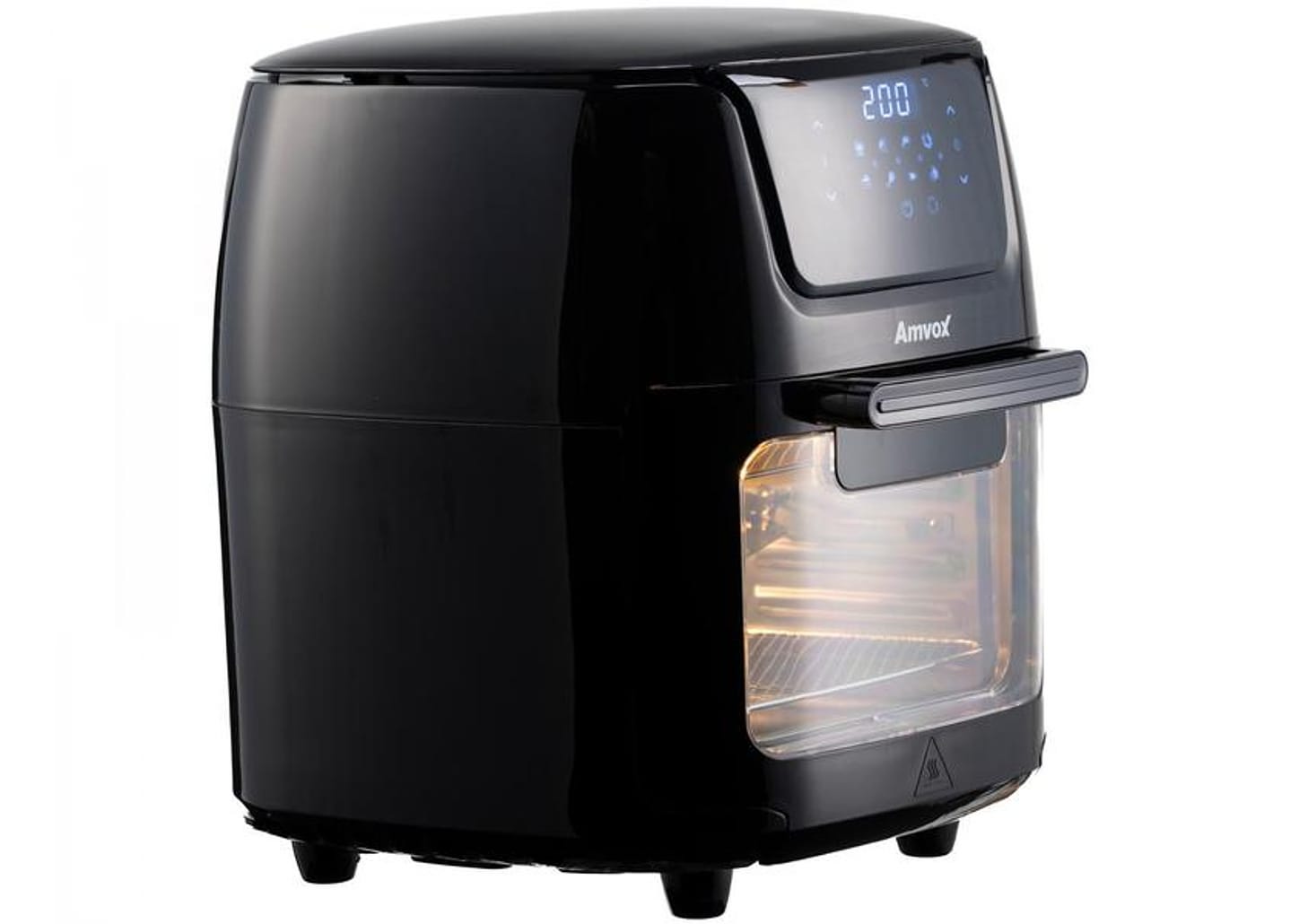 Fritadeira Elétrica sem Óleo/Air Fryer Amvox - Arf 1222 Oven Preta