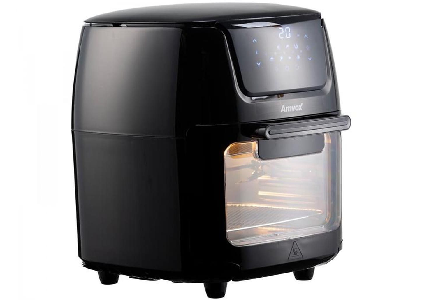 Fritadeira Elétrica sem Óleo/Air Fryer Amvox - Arf 1222 Oven Preta