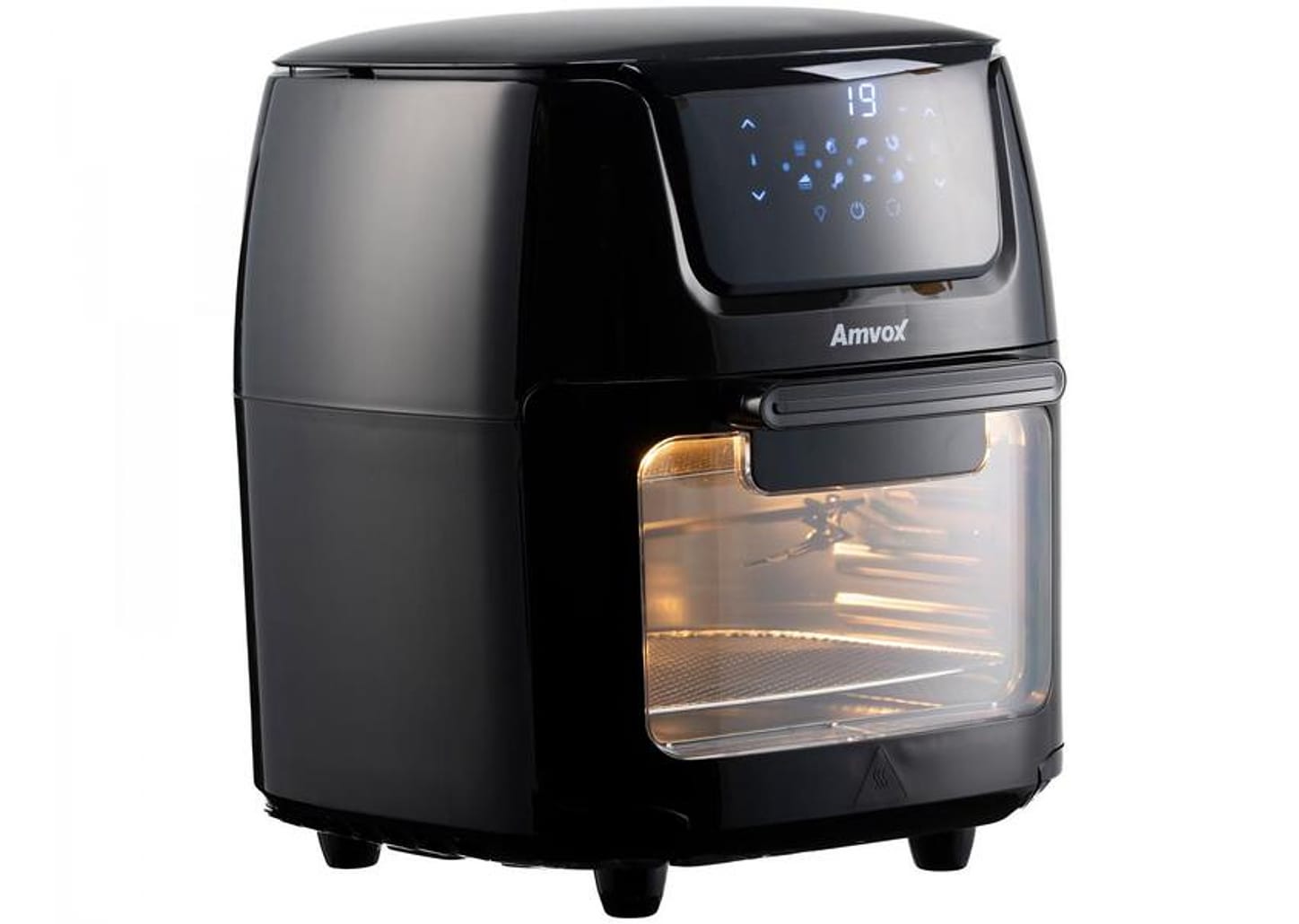Fritadeira Elétrica sem Óleo/Air Fryer Amvox - Arf 1222 Oven Preta
