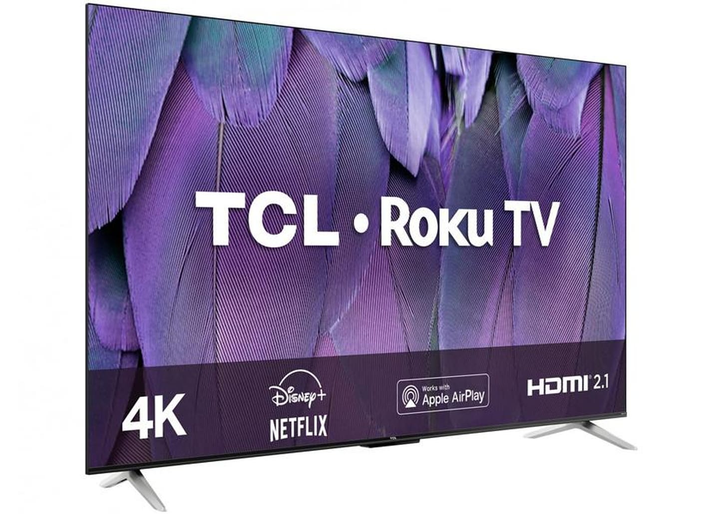 Smart TV 50” 4K LED TCL RP630 60Hz Wi-Fi 3 HDMI 1 USB
