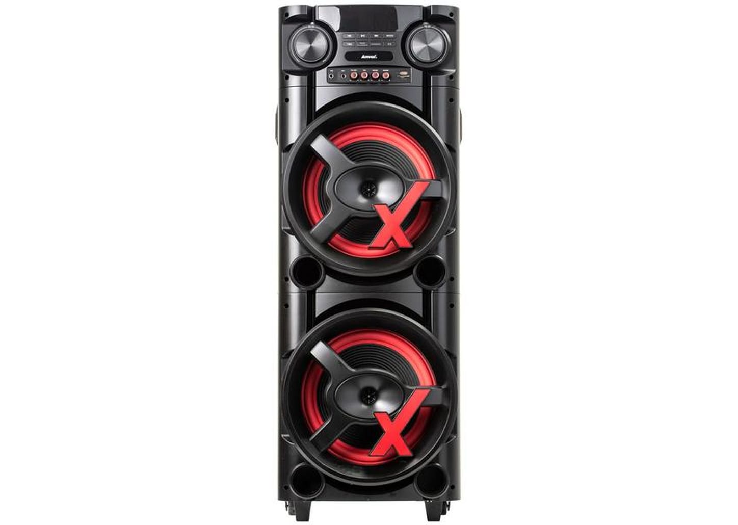 Caixa de Som Amvox ACA 1300 New X - Bluetooth Amplificada e Ativa 1300W 10” USB