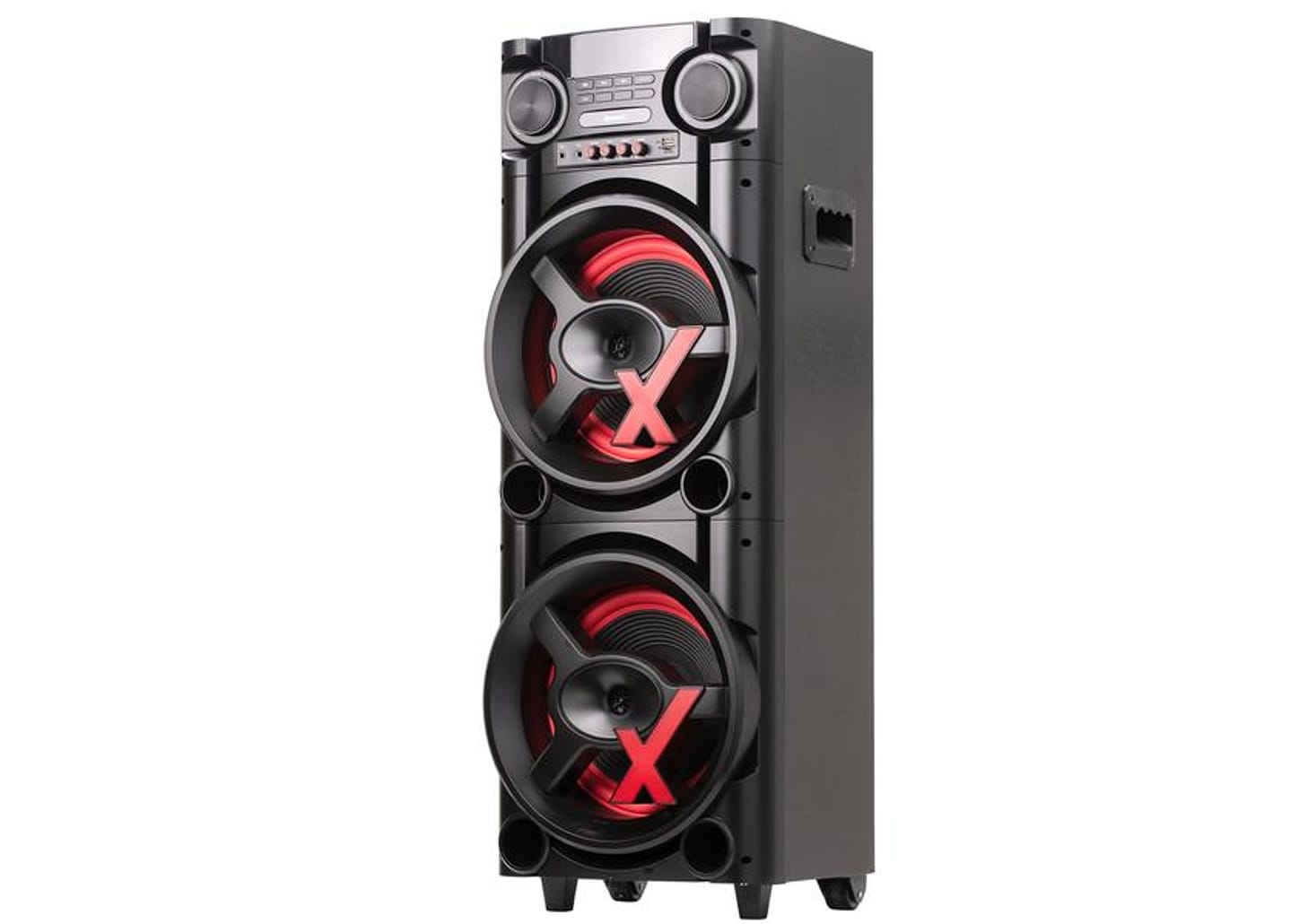 Caixa de Som Amvox ACA 1300 New X - Bluetooth Amplificada e Ativa 1300W 10” USB