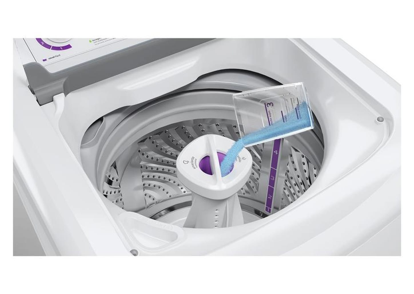 Lavadora de Roupas Consul 12kg 16 Programas de Lavagem Branca CWH12