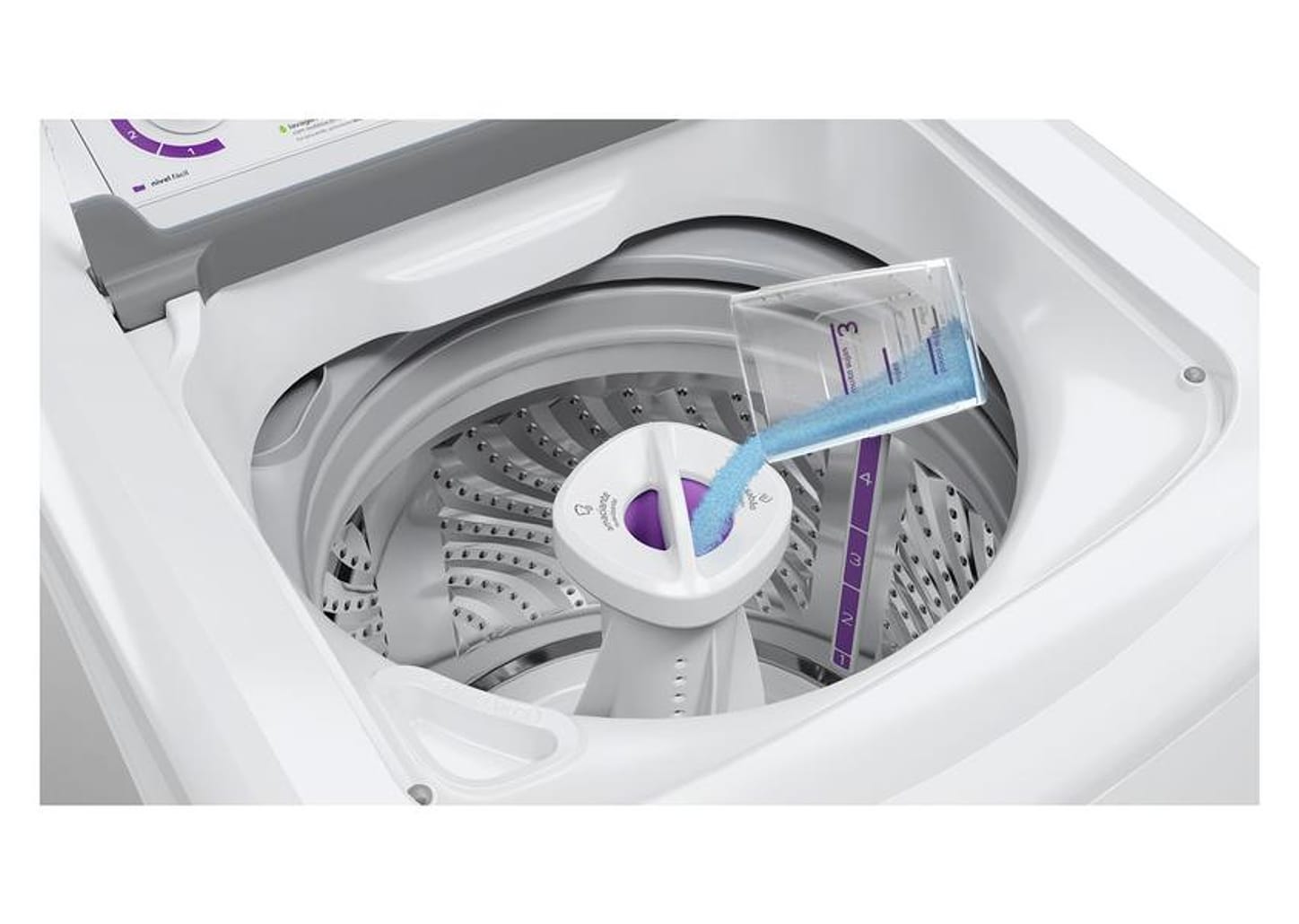 Lavadora de Roupas Consul 12kg 16 Programas de Lavagem Branca CWH12