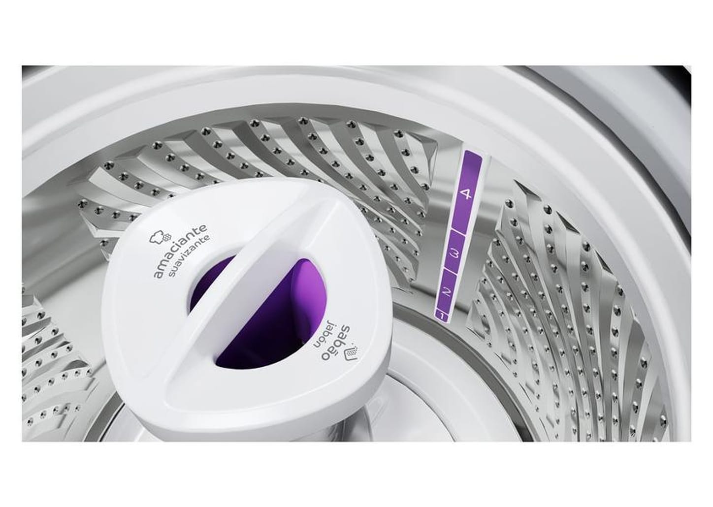 Lavadora de Roupas Consul 12kg 16 Programas de Lavagem Branca CWH12