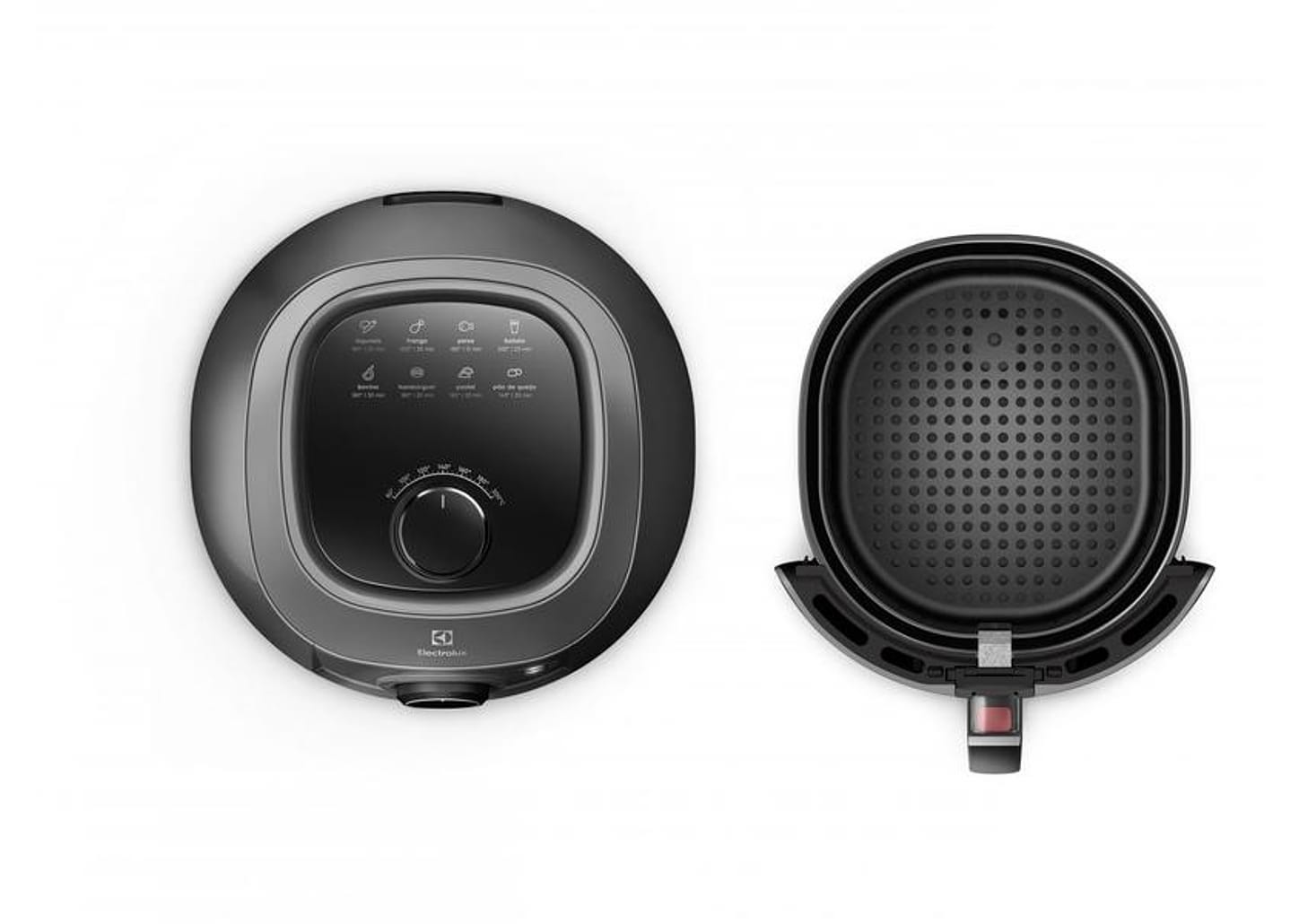 Fritadeira Elétrica sem Óleo/Air Fryer Electrolux - Family Efficient Grafite 5L com Timer