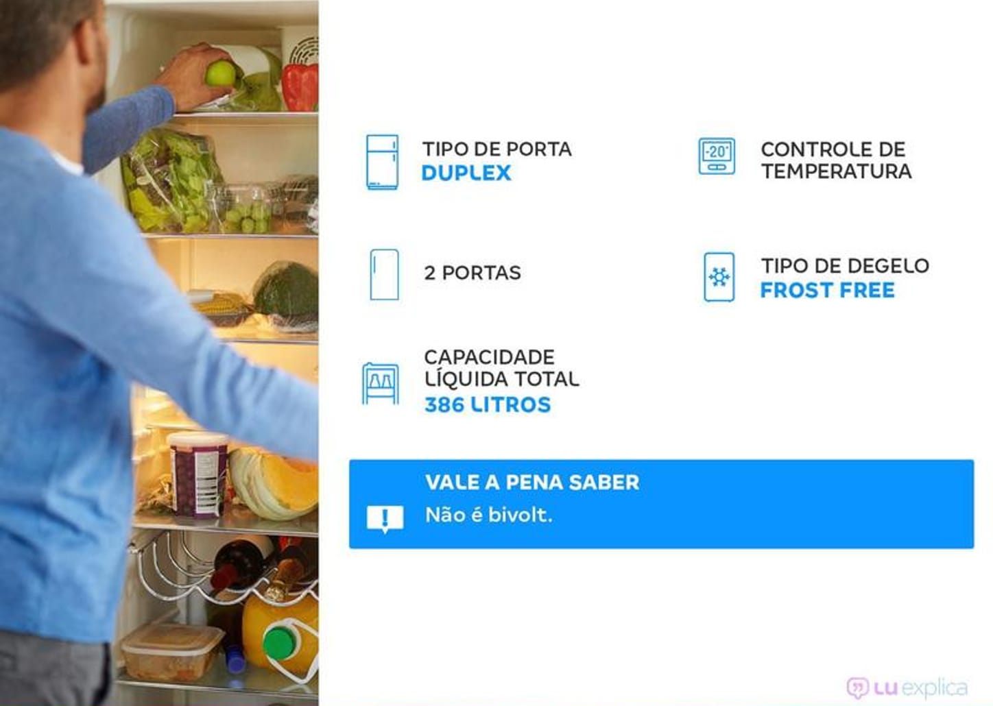 Geladeira/Refrigerador Consul Frost Free Duplex - Branco 386L CRM44