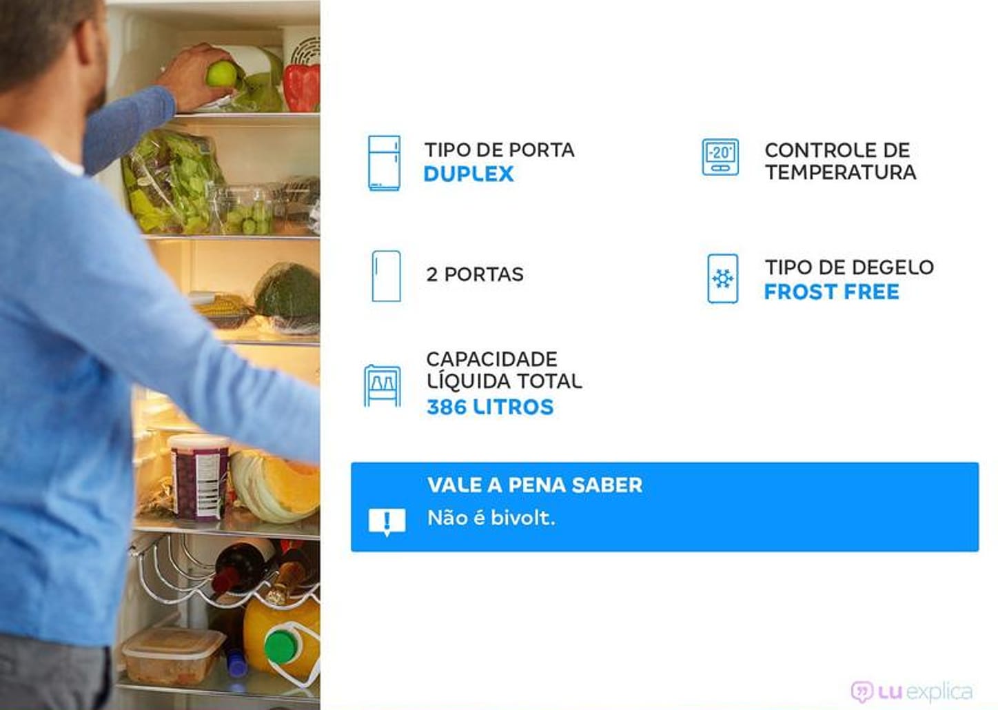 Geladeira/Refrigerador Consul Frost Free Duplex - Inox 386L CRM44