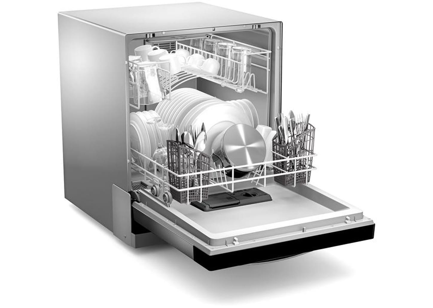 Lava-louças Brastemp 8 Serviços BLF08 - Cinza Metálico