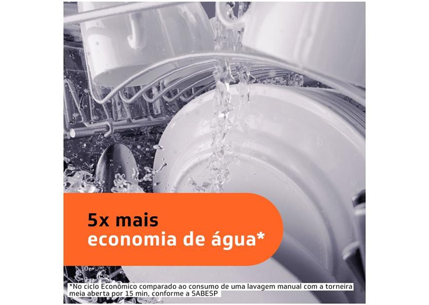 Lava-louças Brastemp 8 Serviços BLF08 - Cinza Metálico