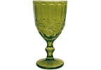 Jogo de Copos de Vidro Verde 330ml 6 Peças - Haus Empire Lace