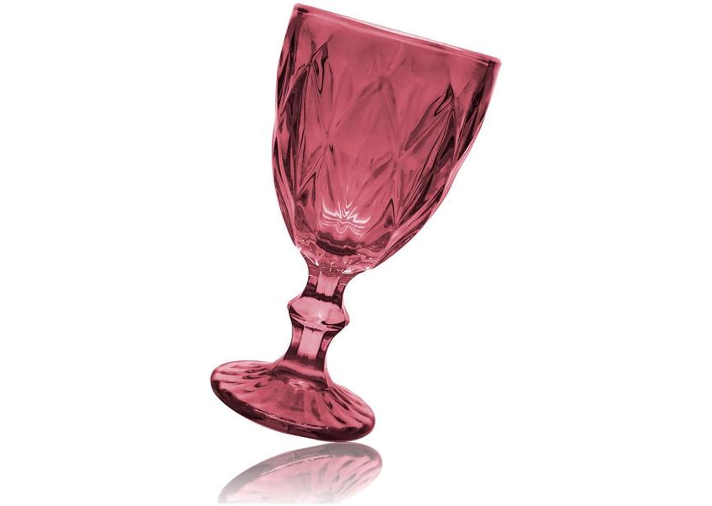 Jogo de Taças para Bebidas de Vidro 330ml 6 Peças Haus Diamond Empire