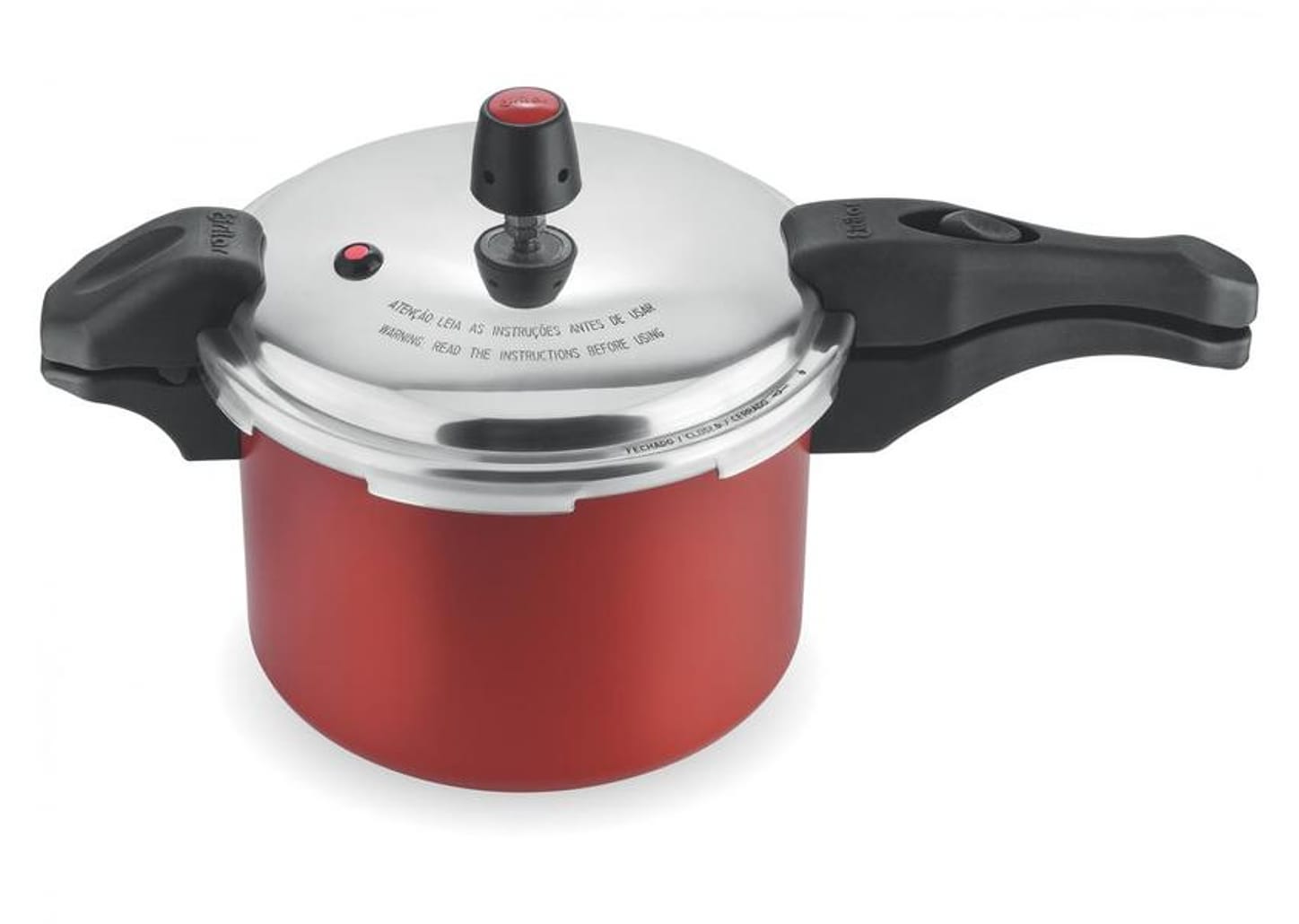 Jogo de Panelas Eirilar Antiaderente de Alumínio - Bordô 8 Peças Especial Eiriflon Supreme