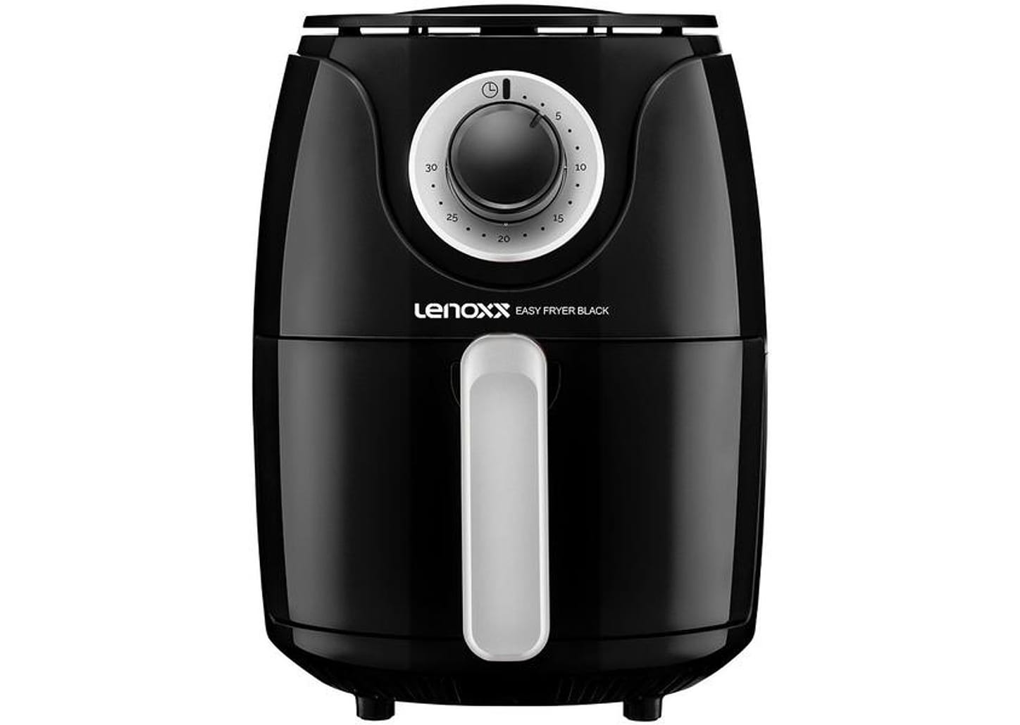 Fritadeira Elétrica sem Óleo/Air Fryer Lenoxx Easy - Preta 2,4L com Timer