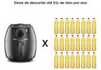 Fritadeira Elétrica sem Óleo/Air Fryer Electrolux - Family Efficient Grafite 5L com Timer