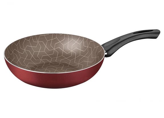 Frigideira Antiaderente Tramontina de Alumínio Funda Paris Vermelha 24cm