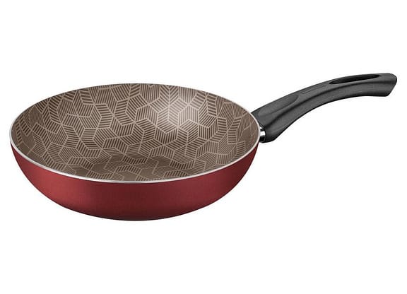 Frigideira Antiaderente Tramontina de Alumínio Funda Vermelha Chumbo 28cm