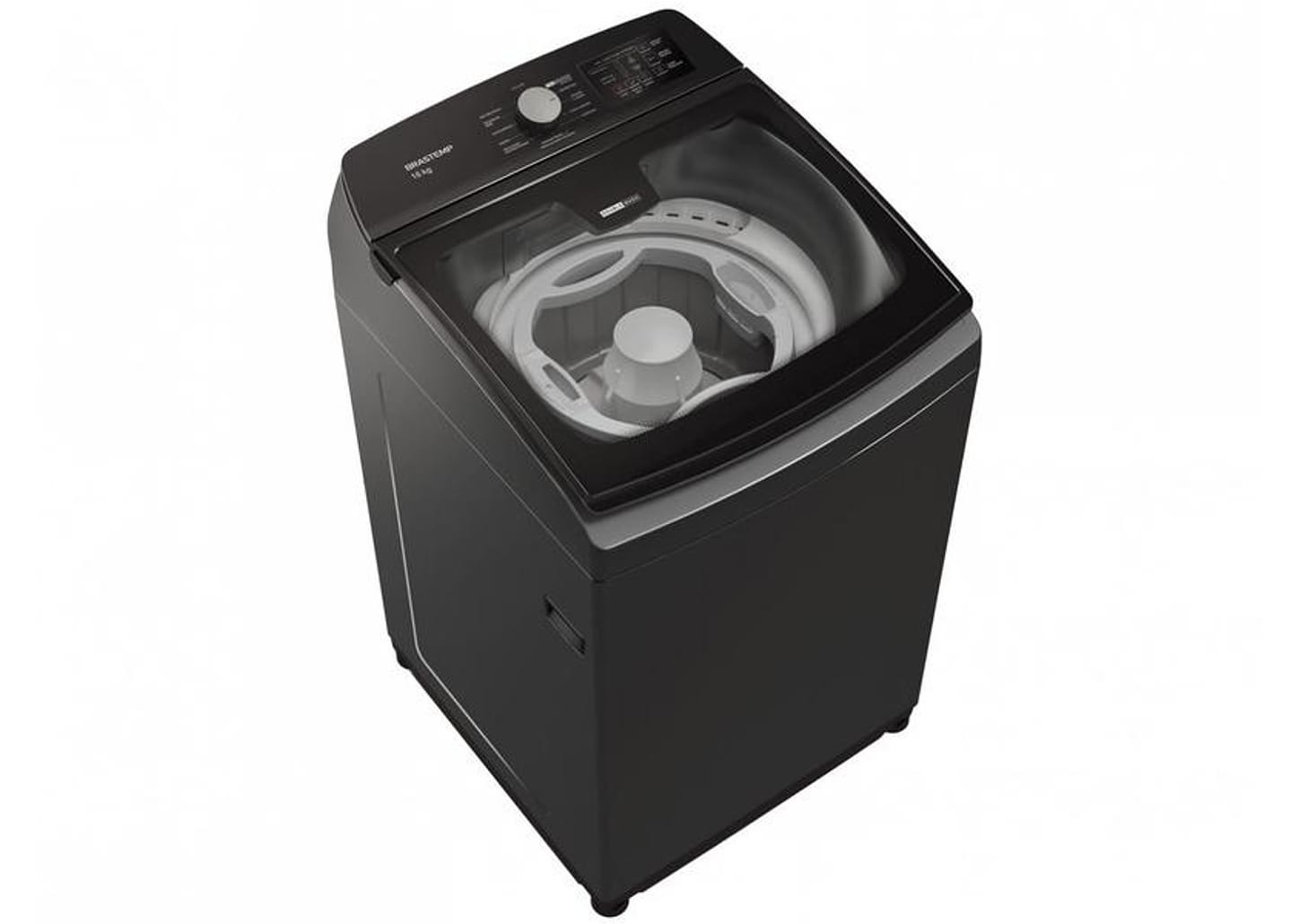 Lavadora de Roupas Brastemp 16kg 12 Programas de Lavagem Titânio BWD16