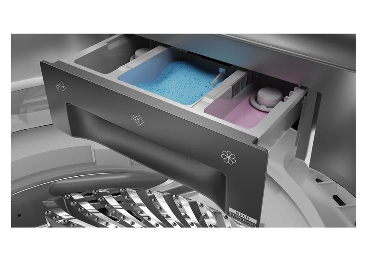 Lavadora de Roupas Brastemp 16kg 12 Programas de Lavagem Titânio BWD16