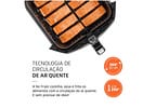 Fritadeira Elétrica sem Óleo/Air Fryer Mondial - AFN-80-BI Preta e Inox 8L com Timer