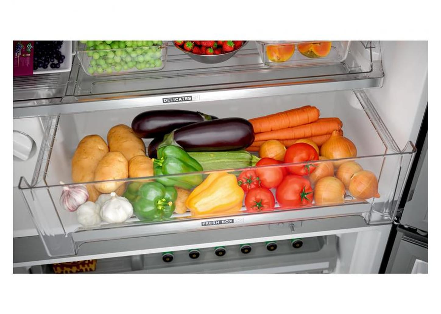 Geladeira/Refrigerador Brastemp Frost Free Inverse - Inox 515L com Dispenser de Água e Gelo BRH85AK