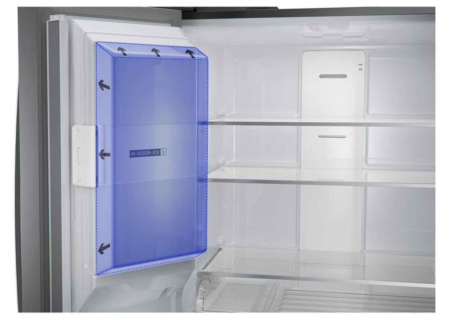 Geladeira/Refrigerador Brastemp Frost Free Inverse - Inox 515L com Dispenser de Água e Gelo BRH85AK