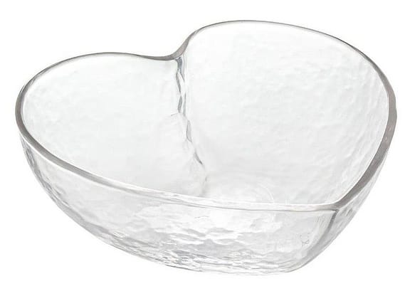 Centro de Mesa de Vidro Hauskraft Coração