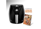 Fritadeira Elétrica sem Óleo/Air Fryer Mondial - New Pratic AF-31 Preta 3,5L com Timer