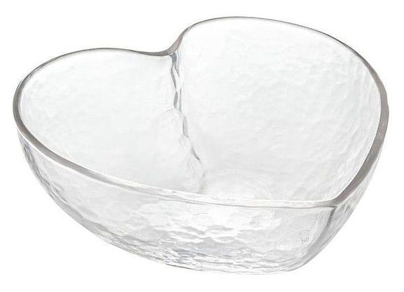 Centro de Mesa de Vidro Coração Hauskraft